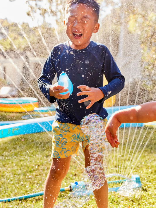 The Floral Explorers (Toddler Swim Trunk)