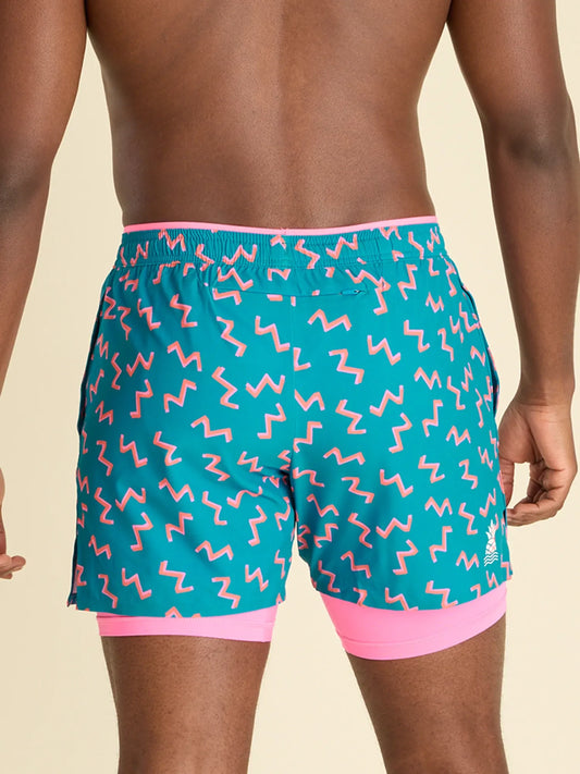 The Twist and Squiggle- Blue 5.5" (Ultimate Training Short)