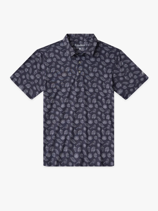The Shell Yeah (Performance Polo)- Black