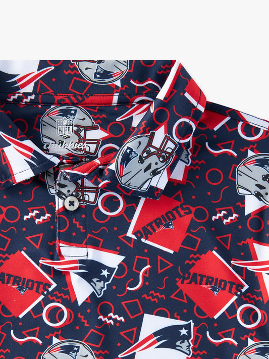 The Patriots Game Day Fit (Boys Performance Polo)