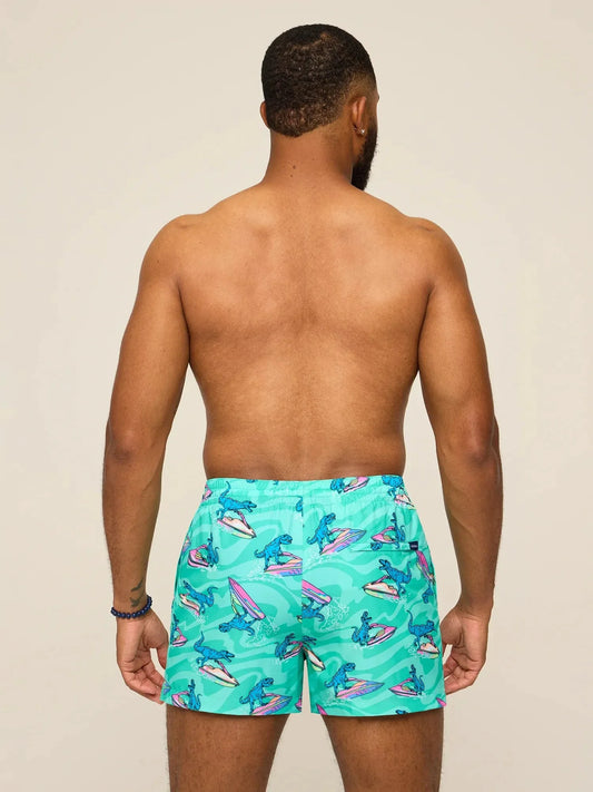 The Fossil Fuels 4" (Classic Lined Swim Trunk)