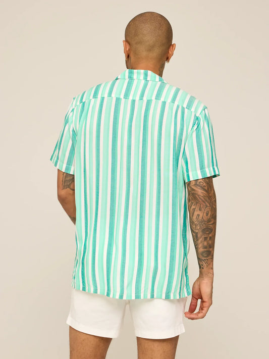 The Bayside Stripe (Rayon Sunday Shirt)